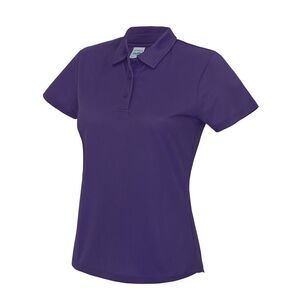 Awdis Womens/Ladies Moisture Wicking Lady Fit Polo Shirt / Purple